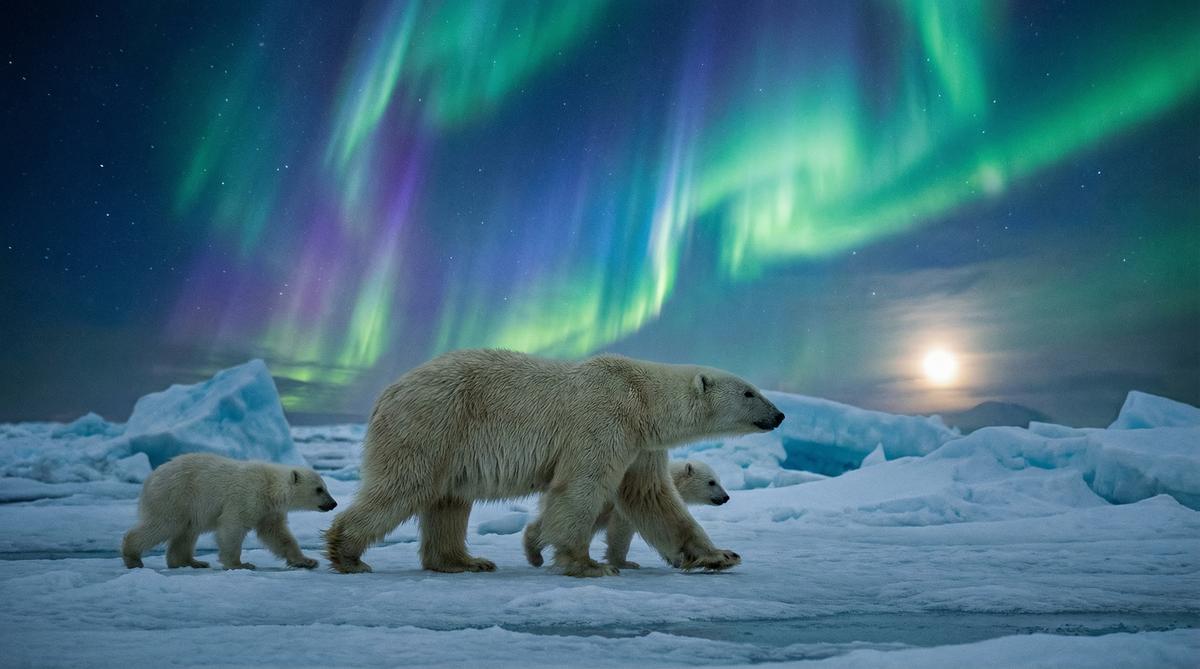 色虎北极熊视频